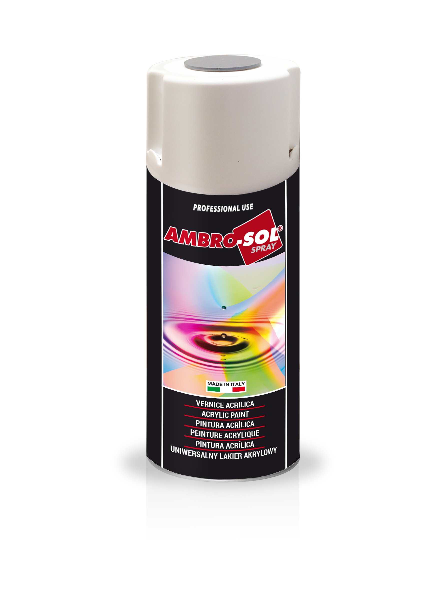 AMBRO-SOL -  Bomboletta Spray V400 smalto acrilico - col. RAL VARI - q.ta 400 ML